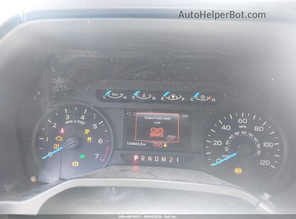 1FTEW1CPXGFD50083 2016 FORD F150 Черный Вид задних сидений