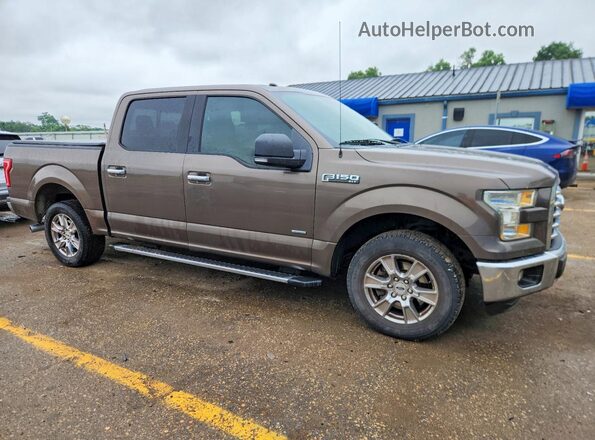 1FTEW1CPXGKE93087 2016 FORD F150 Brown Передня права чверть