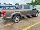 2016 Ford F150 Supercrew Brown vin: 1FTEW1CPXGKE93087