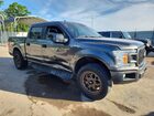 2018 Ford F150 Supercrew Gray vin: 1FTEW1CPXJFD09783