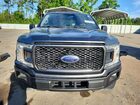 2018 Ford F150 Supercrew Gray vin: 1FTEW1CPXJFD09783