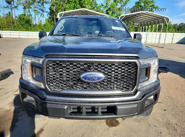 1FTEW1CPXJFD09783 2018 FORD F150 Gray Вид спереду