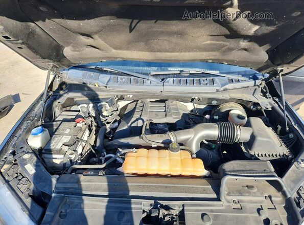 1FTEW1CPXJFD09783 2018 FORD F150 Gray Вид задньої частини салону
