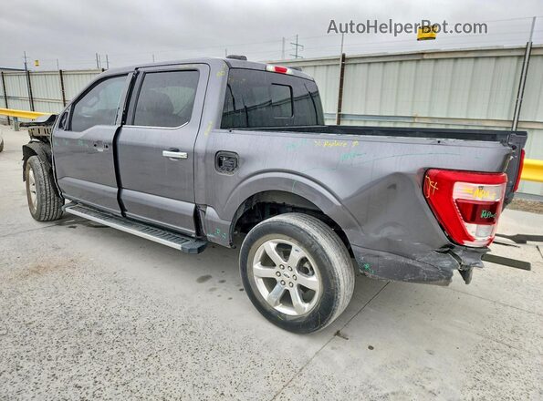 1FTEW1CPXMFC03614 2021 FORD F150 Gray Задня ліва чверть