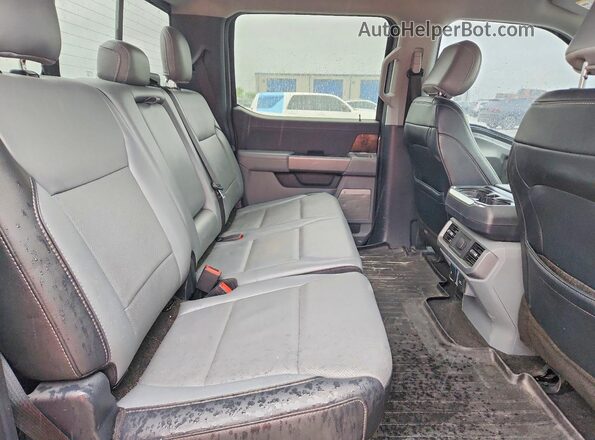1FTEW1CPXMFC03614 2021 FORD F150 Gray Вид задніх сидінь