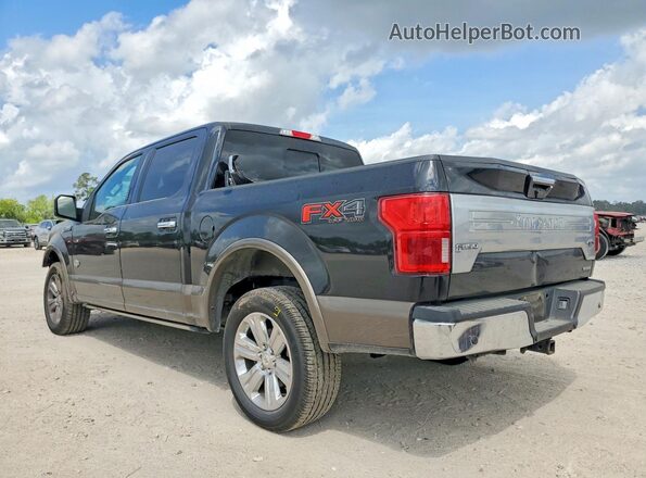 1FTEW1E40KFA79417 2019 FORD F150 Черный Задняя левая четверть