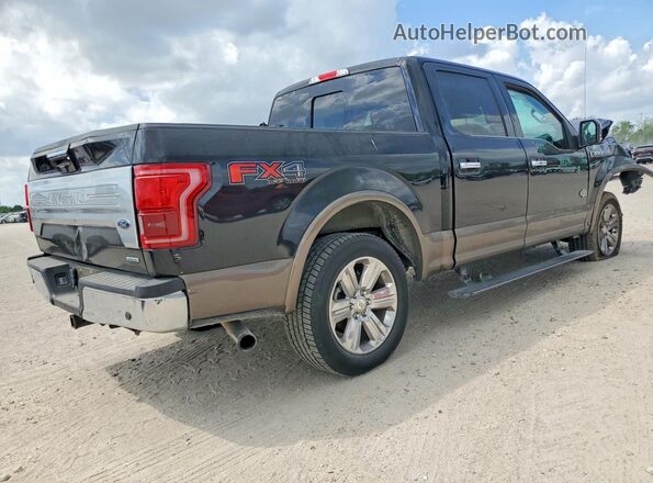 1FTEW1E40KFA79417 2019 FORD F150 Черный Задняя правая четверть