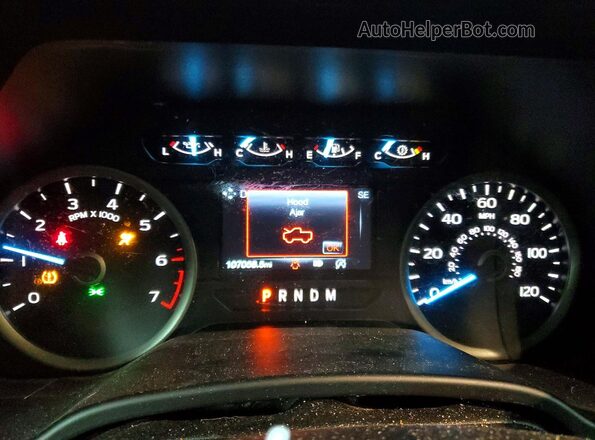 1FTEW1E41LKD32365 2020 FORD F150 Red Widok zestawu wskaźników