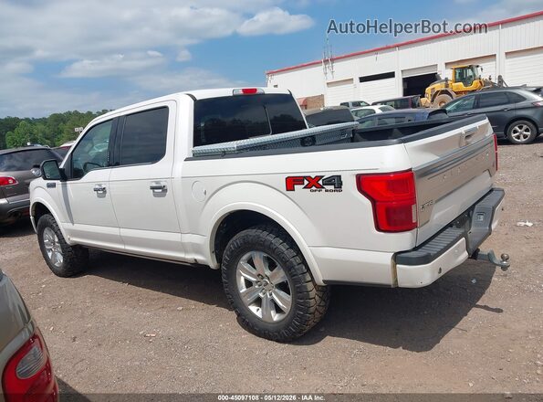 1FTEW1E43KFC76775 2019 FORD F150 White Vista interior de 360 grados