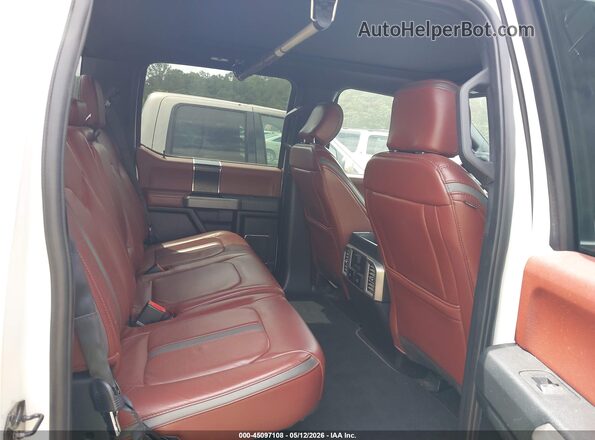 1FTEW1E43KFC76775 2019 FORD F150 White Vista de la etiqueta del VIN