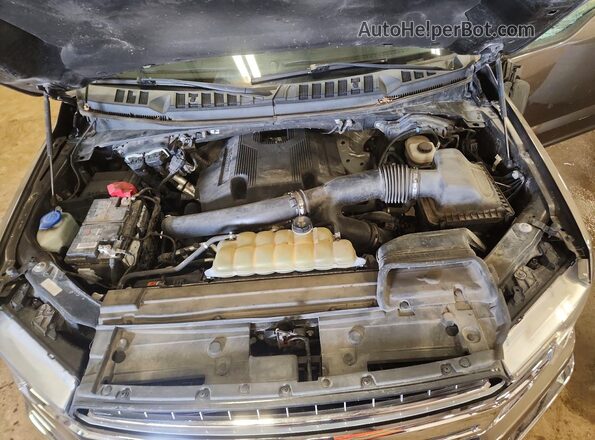 1FTEW1E44KFB89774 2019 FORD F150 Серый Вид задней части салона