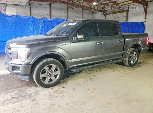 1FTEW1E44KFC51142 2019 FORD F150 Charcoal Առջևի ձախ երեք քառորդ տեսարան
