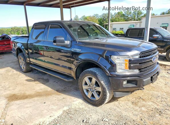 1FTEW1E45KFB00312 2019 FORD F150 Black Front right