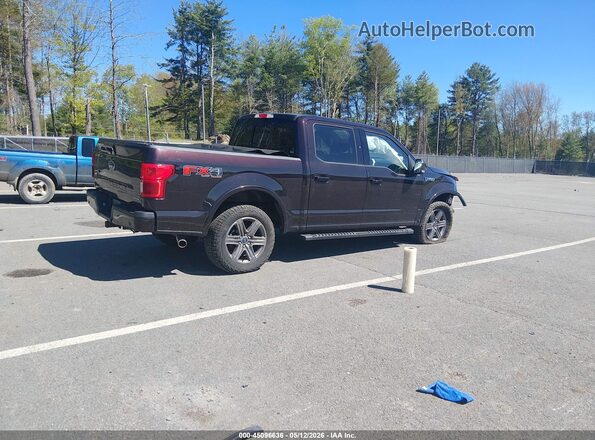 1FTEW1E46LFA32300 2020 FORD F150 Бордовый Задняя правая четверть