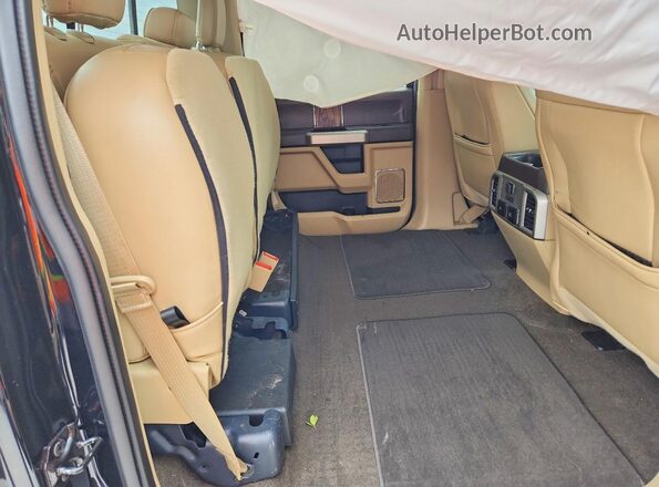 1FTEW1E47LFC58796 2020 FORD F150 Black Вид задніх сидінь