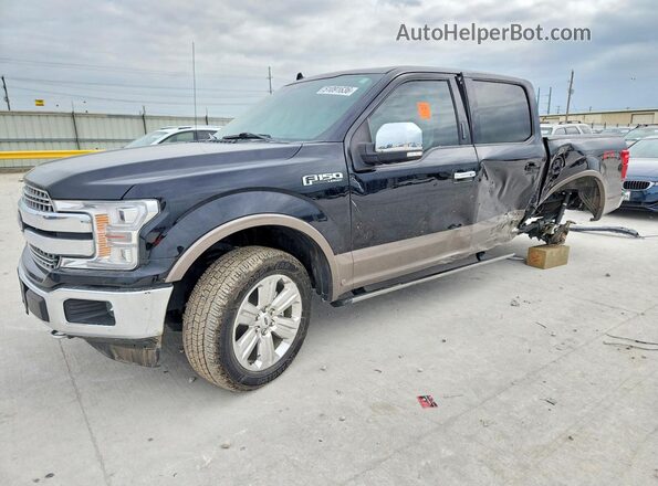 1FTEW1E47LFC58796 2020 FORD F150 Black Передня ліва чверть