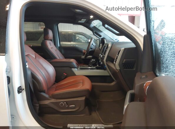 1FTEW1E48LFC04830 2020 FORD F150 Белый Вид салона спереди