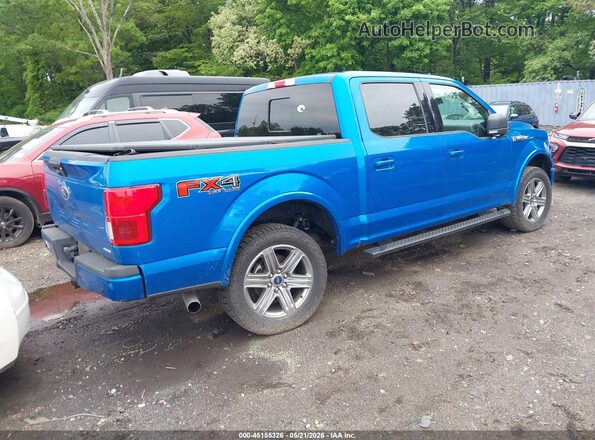 1FTEW1E49KKF06455 2019 FORD F150 Синий Задняя правая четверть