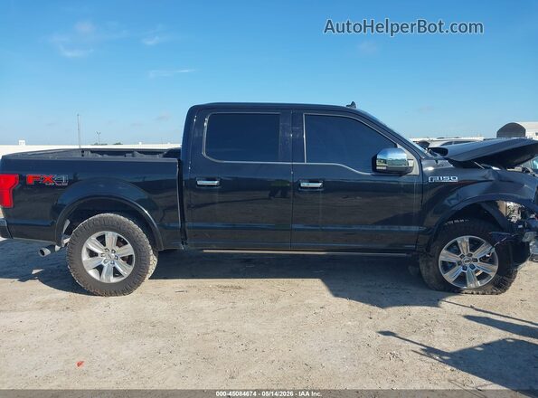1FTEW1E4XLFA37824 2020 FORD F150 Black Widok wnętrza z tyłu