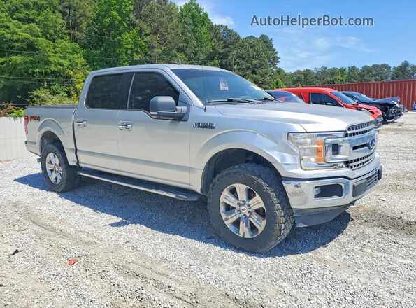 1FTEW1E50KFD09031 2019 FORD F150 Silver Delantero derecho