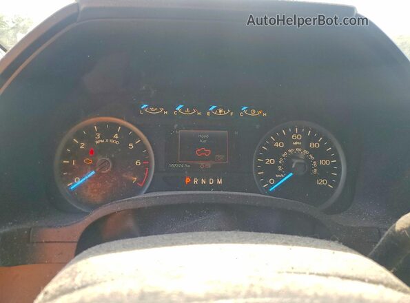 1FTEW1E50KFD09031 2019 FORD F150 Silver Vista del cuadro de instrumentos