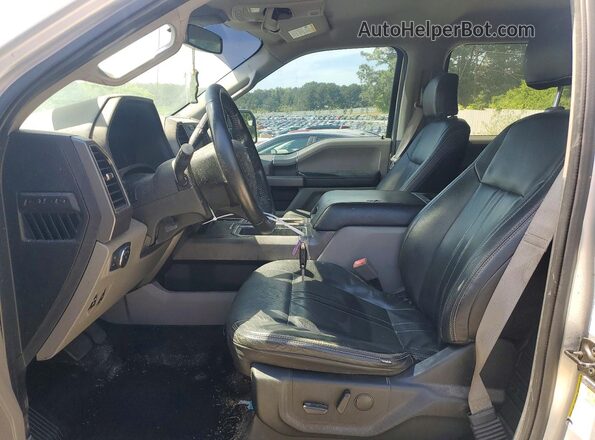 1FTEW1E50KFD09031 2019 FORD F150 Silver Vista interior delantera