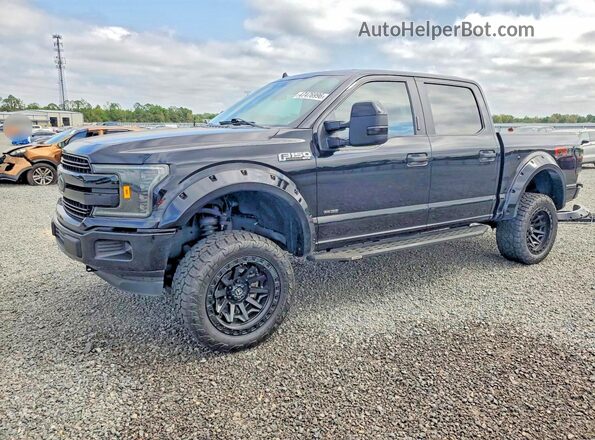 1FTEW1E51LKD22007 2020 FORD F150 Черный Передняя левая четверть
