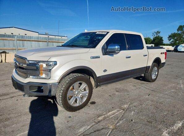 1FTEW1E52JFC28028 2018 FORD F150 Two Tone Vista tres cuartos delantera izquierda