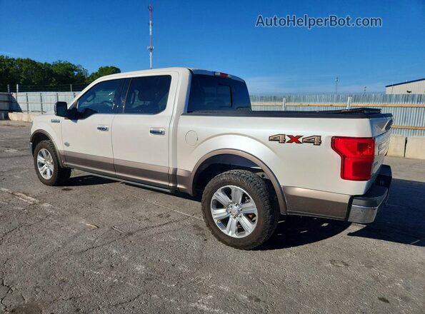1FTEW1E52JFC28028 2018 FORD F150 Two Tone Trasero izquierdo