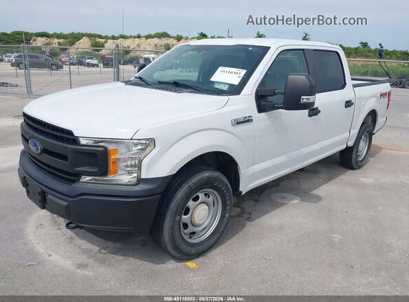 1FTEW1E52JFD05108 2018 FORD F150 White Przód lewy