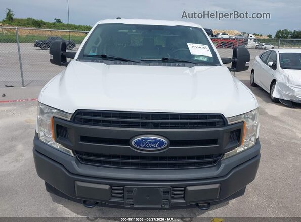 1FTEW1E52JFD05108 2018 FORD F150 White Widok z przodu