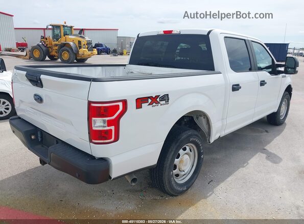 1FTEW1E52JFD05108 2018 FORD F150 White Tył prawy