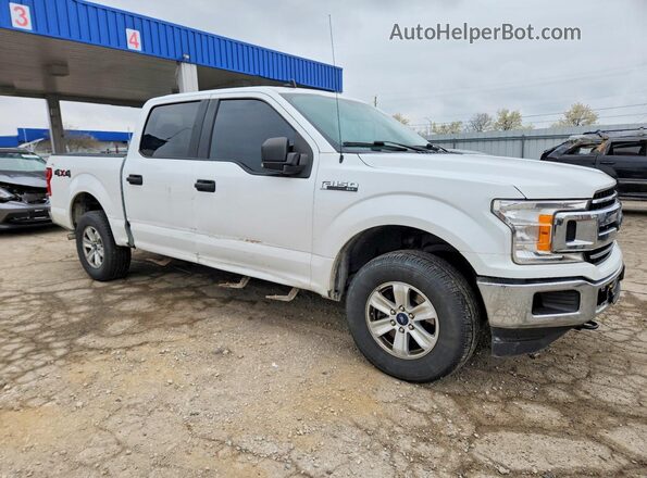 1FTEW1E52KFC88280 2019 FORD F150 White წინა მარჯვენა