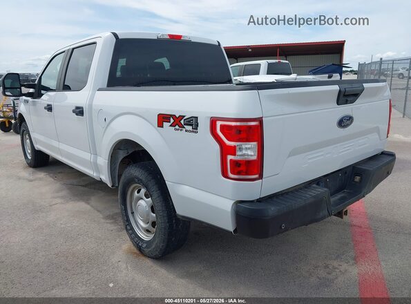 1FTEW1E53JFD05103 2018 FORD F150 White Tył lewy