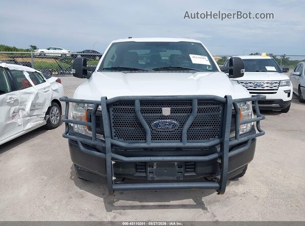 1FTEW1E53JFD05103 2018 FORD F150 White Widok zestawu wskaźników