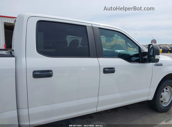 1FTEW1E53JFD05103 2018 FORD F150 White Widok wnętrza z tyłu