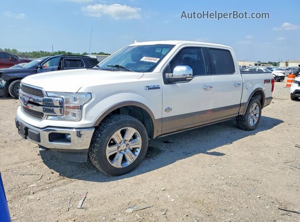 1FTEW1E53KFA53967 2019 FORD F150 White Przód lewy