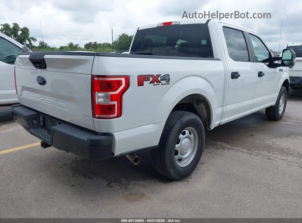 1FTEW1E54JFD05109 2018 FORD F150 Белый Задняя правая четверть