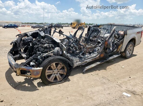 1FTEW1E57JFE77005 2018 FORD F150 Серебряный Передняя левая четверть