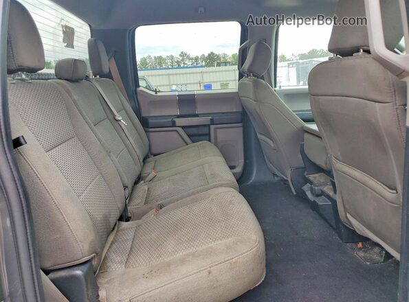 1FTEW1E57KFC09685 2019 FORD F150 Gray Widok tylnych siedzeń