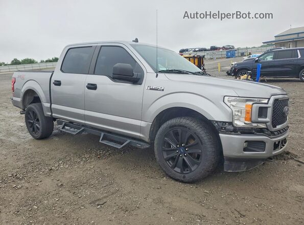 1FTEW1E57LFC02799 2020 FORD F150 Серебряный Передняя правая четверть