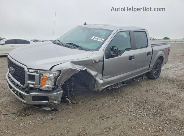 1FTEW1E57LFC02799 2020 FORD F150 Серебряный Передняя левая четверть