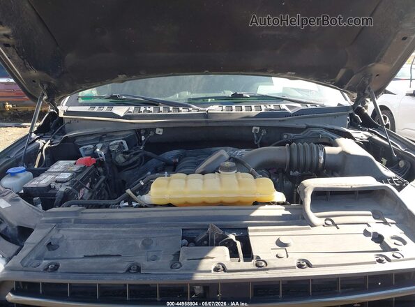 1FTEW1E58JFD26335 2018 FORD F150 Серый Вид сзади