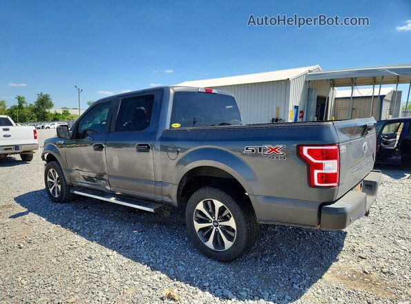 1FTEW1E58KFD50345 2019 FORD F150 Gray Tył lewy