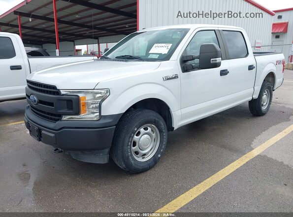 1FTEW1E59JFD05106 2018 FORD F150 White Przód lewy