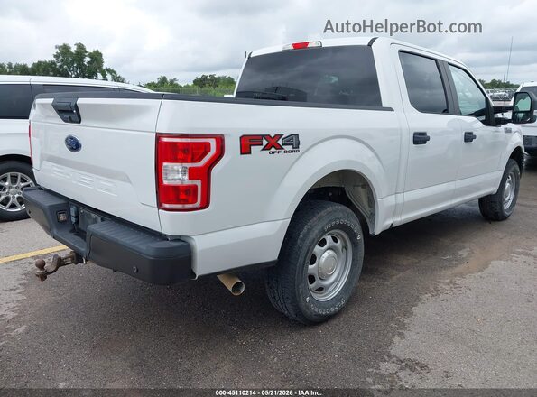 1FTEW1E59JFD05106 2018 FORD F150 White Tył prawy