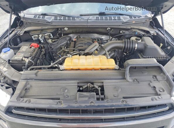 1FTEW1E59LFC78492 2020 FORD F150 Черный Вид задней части салона