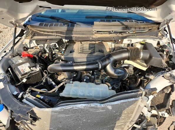 1FTEW1E80NFB31331 2022 FORD F150 White VIN კოდის სტიკერის ხედი