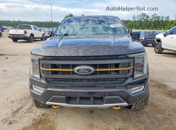 1FTEW1E87NFB08502 2022 FORD F150 Черный Вид спереди