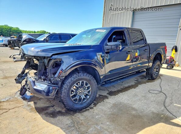 1FTEW1E89MFC18739 2021 FORD F150 Черный Передняя левая четверть